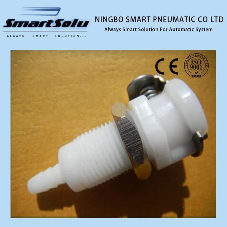 POM NBR Liquid Plastic Quick Connect Coupler Body